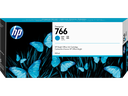 HP 766 300-ml Cyan DesignJet Ink Cartridge